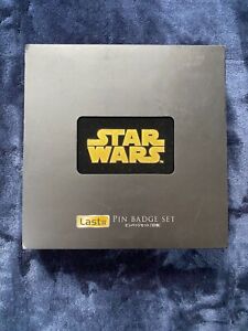 STAR WARS Pins Badge Set Box Ichiban kuji Last One Prize Disney Japan limited
