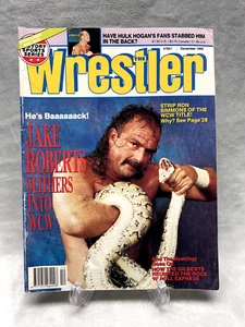 The Wrestler Magazine December 1992 Jake The Snake Roberts Cover - Picture 1 of 2