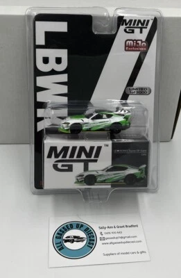 1:64  TOYOTA GR SUPRA LB WORKS MIJO EXCLUSIVE MINI GT 308 - Image 1 of 4