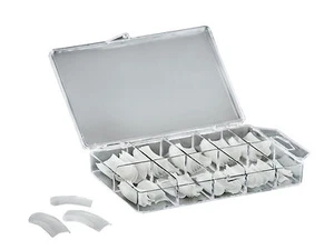 Nagel Tips Natur 100 Set Premium Kunstnägel Box künstliche Fingernägel Nägel - Bild 1 von 3