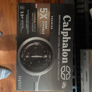 Calphalon Premier Hard-Anodized Nonstick 3.5 qt saucepan with Lid - Picture 1 of 1