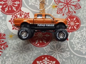 LIFTED FORD F-150 RAPTOR CREW CAB PICKUP 4X4 4WD DELUXE 1/64 CHRISTMAS ORNAMENT - Picture 1 of 5