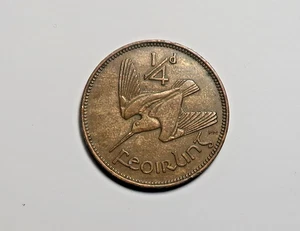 IRLANDA : FARTHING IRLANDESE 1939. KM 9. SPEDIZIONE GRATUITA - Foto 1 di 2