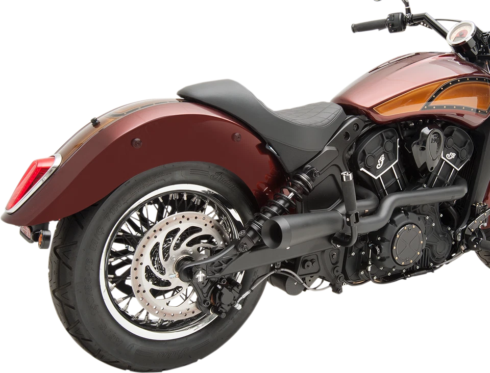 TRASK se adapta a escape 2:1 - negro - Indian Scout TM-3041BK Foto 1 de 1