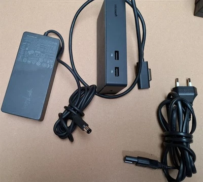 Dockingstation A1661 für Microsoft Surface Notebook Go, Pro, Book 90W Netzteil - Bild 1 von 4