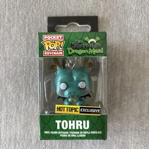 Funko Pocket Pop Llavero Miss Kobayashi’s Dragon Maid Tohru Hot Topic Excl. - Imagen 1 de 8