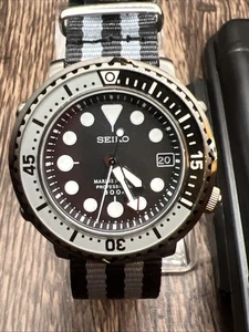Reloj Automático Seiko Prospect Tuna Mod Con Estuche Y Correa NATO - Imagen 1 de 5