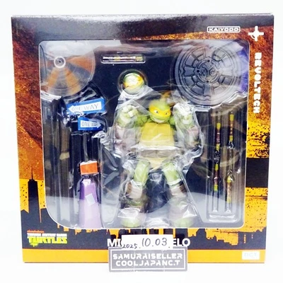 Revoltech 忍者神龟米开朗基罗可动人偶 Kaiyodo 全新 — 第 1/4 张图片