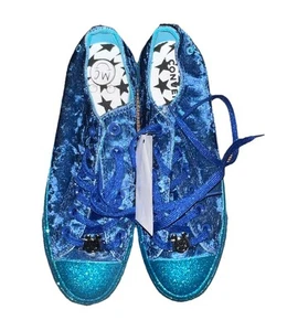 Zapatillas deportivas Converse Miley Cyrus azul terciopelo talla 9,5 para hombre 11,5 para mujer - Imagen 1 de 5