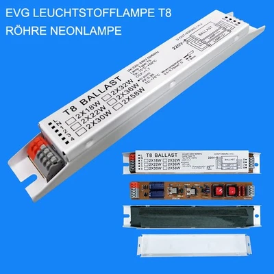 EVG Elektronisches Leuchtstofflampe Vorschaltgerät T8 Röhre Neonlampe 2x36W NekL - Bild 1 von 4