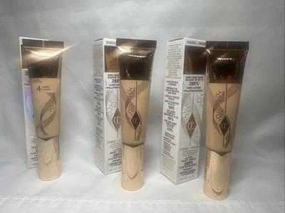 CHARLOTTE TILBURY - BEAUTIFUL SKIN FOUNDATION - SHADE:  4 Warm - New See Pics - Image 1 of 4