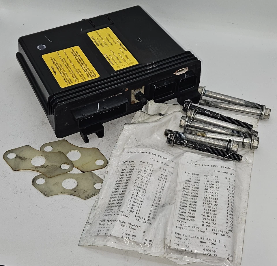 Johnson Evinrude ECU EMM PCM MÓDULO DE CONTROL DEL MOTOR ETEC 586982 586984 2340804101 Foto 1 de 4