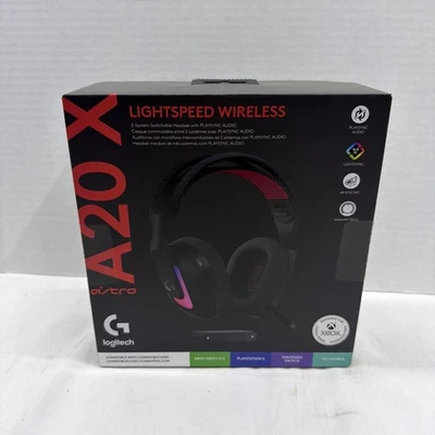NUEVO Auriculares inalámbricos para juegos Logitech G Astro A20 X velocidad de la luz Foto 1 de 2