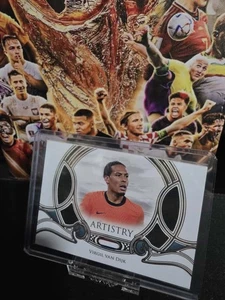 VIRGIL VAN DIJK Patch Relic Futera Unique 2025 Edition 21 FC Liverpool 10/20 - Bild 1 von 3