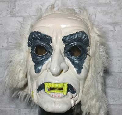Old Man With Gold Teeth Cosplay Latex Mask - Image 1 of 4