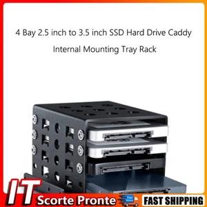 SSD Hard Drive Enclosure Caddy Chassis Internal Mounting Adapter Bracket IT - Bild 1 von 12