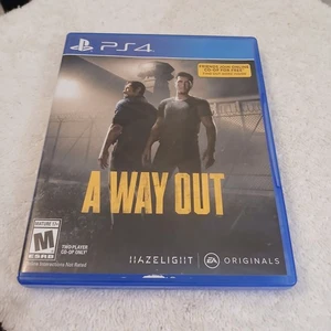 A Way Out (Sony PlayStation 4, 2018) Tested & Working PS4 - Picture 1 of 4