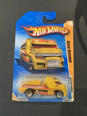 Hot Wheels 2010 New Models 18/44 Rapid Response 018/240 Yellow - Image 1 of 3