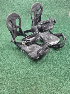 K2 Auto Series Snowboard Bindings Mens Large Black - Picture 1 of 19