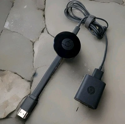 Google Chromecast 2nd Generation 1080p Media Streaming Device NC2-6A5 - TESTED - Image 1 of 4