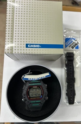 Casio ORIGINAL DW-290-1VS NUEVO CON CAJA 200 M.  Y BONO CORREA. - Imagen 1 de 4