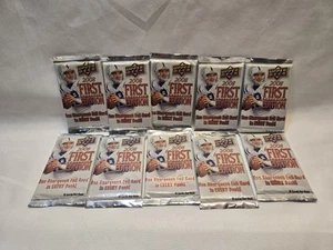 10 Foil Packs Of 2008 Upper Deck Football First Edition - Picture 1 of 2