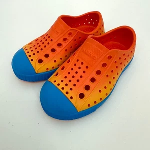 Native Kids Jefferson Sugarlite Ombre Laflame orange blau Größe 6 Kleinkind - Bild 1 von 8