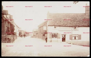 THE CROWN INN GREAT THURLOW Suffolk Antigua Foto Real Postal Pub  - Imagen 1 de 2