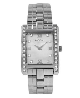 Paul Picot 4080 Diamonds Silver Dial Steel 25MM Ladies' Quartz - Image 1 of 4
