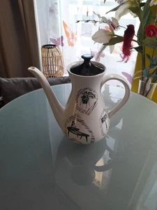 RARE RIDGEWAYS POTTERIES CADENZA HOMEMAKER COFFEE POT EXCELLENT CONDITION - Picture 1 of 9