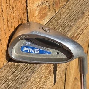 Ping G2 9 Iron Golf Club 36 1/2" Steel Shaft Regular Ping Grip Black Dot RH - Picture 1 of 12