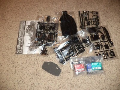 Tamiya TT02 Chassis - New (58560/58566/58570) - Image 1 of 2