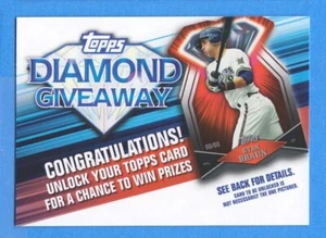 Topps Diamond Giveaway 2011 #TDG17 Ryan Braun Brewers - Imagen 1 de 1