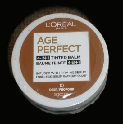 L'Oreal Age Perfect 4 in 1 Tinted Face Balm Foundation, 10 Light - Image 1 of 2
