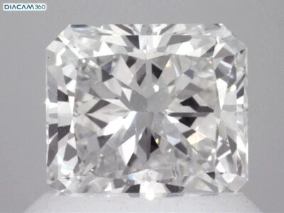 GIA Certified 1.01 CT Natural Diamond Radiant Cut E Color / Internally Flawless - Image 1 of 3