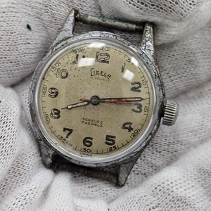 Vintage Incabloc Libela Watch Co. 17 Jewels Mechanical Wind Up Parts/Repair  - Picture 1 of 8
