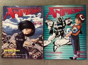 Animerica Vol 1 No. 8 Anime October 1993 Magazine Battle Angel Alita & Vol 2 # 6 - Picture 1 of 3