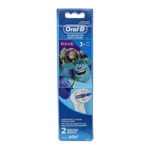 Oral-B Testine di Ricambio Extra Morbide per Bambini, Preferiti Pixar, 2 Conteggi - Foto 1 di 2