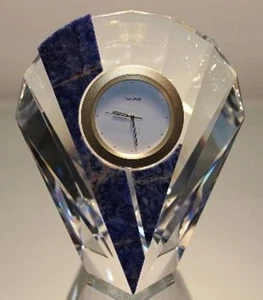 SWAROVSKI CURACAO TABLE CLOCK NIB - #200086 - RARE / RETIRED - Picture 1 of 1