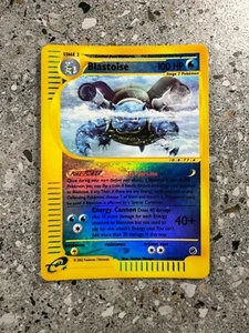 Pokemon TCG Cards Blastoise 37/165 Expedition Reverse Holo Rare - Picture 1 of 9