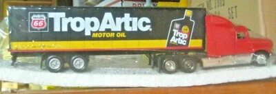 FORD SEMI  RED W / TROPARTIC TRAILER # T0003-R  W/ SLEEPER - Image 1 of 4