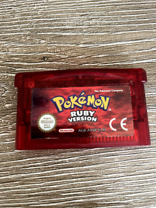 Pokemon Ruby Version (Nintendo Game Boy Advance) Authentic, Saves, Working