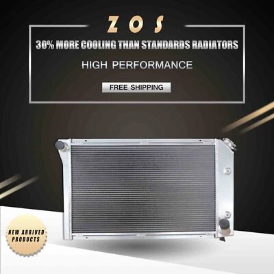 718 3 Row Radiator For Chevrolet Corvette Base 1977-1982 V8 5.7L Aluminum AT MT - Imagem 1 de 4