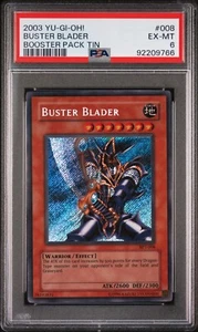 Yu-Gi-Oh 2003! BOOSTER PACK TIN 008 BUSTER BLADER PSA 6 EX-MT - Bild 1 von 2