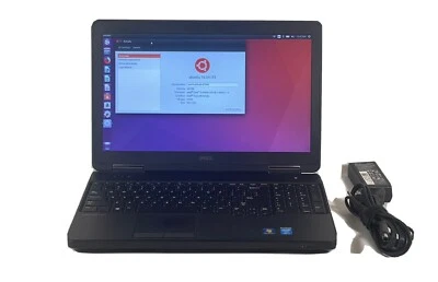 Dell Latitude E5540 i5-4200U CPU 4GB RAM 500GB HDD Ubuntu 16.04 Laptop - Image 1 of 4