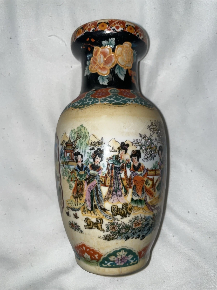 Gold Porcelain & Pottery Antique Japanese Vases Post-1940 | eBay