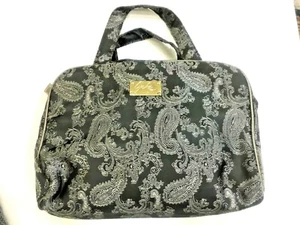 Stylish Hand bag gray Embossed fabric Medium size very beautiful Ladies &women - Picture 1 of 12