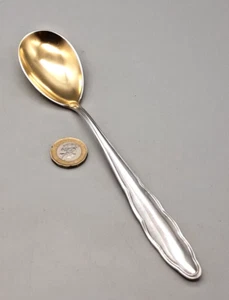 Vintage WMF German Silver Plated 90 Table Serving Spoon with Gilded Bowl 20cm - Picture 1 of 5