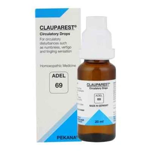 ADEL 69 gocce confezione da 20 ml CLAUPAREST Adel PEKANA Germania gocce omeopatiche OTC - Foto 1 di 3