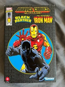 BLACK PANTHER & IRON MAN Marvel Comics Presents Marvel Legends Retro 3.75" MIB - Picture 1 of 10